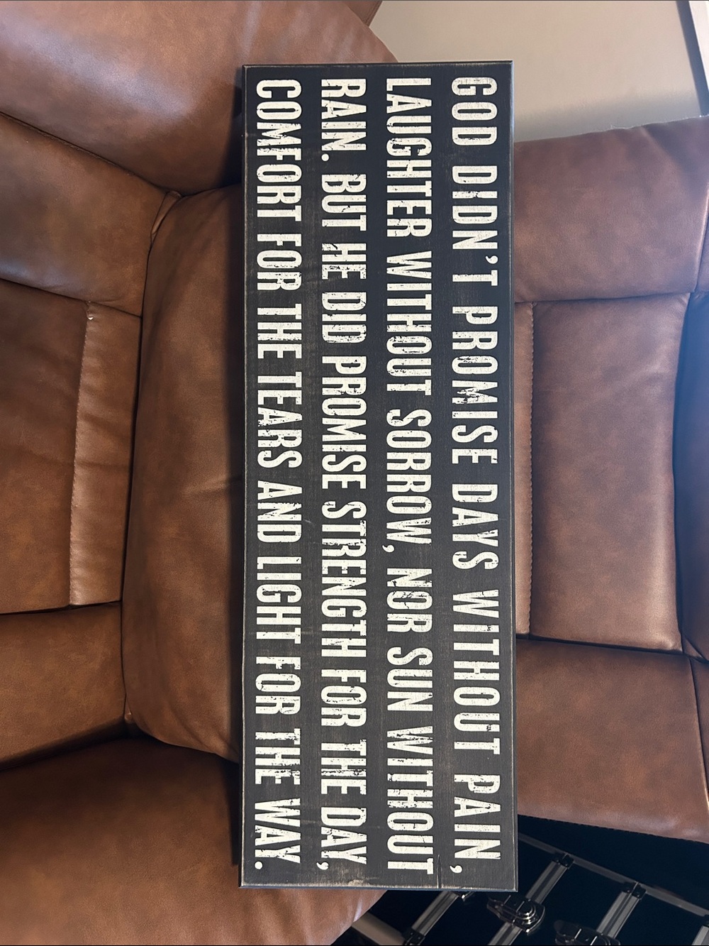 Primitives by Kathy Black Wall Sign with White Logo